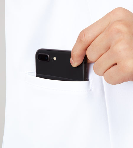 右脇スマホポケット