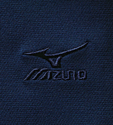 MIZUNOロゴ刺しゅう