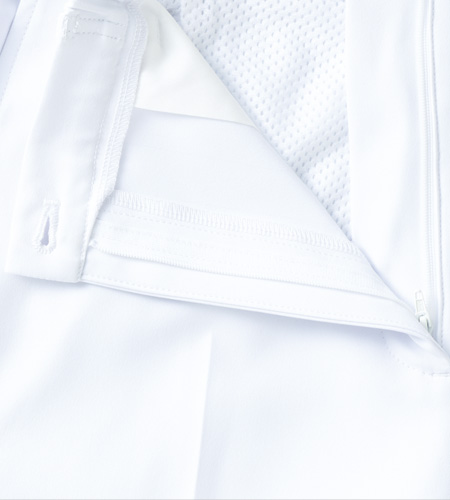 後ろメッシュ裏地付き