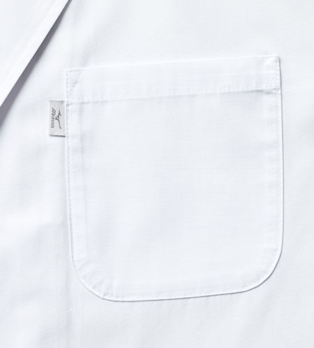 左胸ポケット(MIZUNOタグ付き)