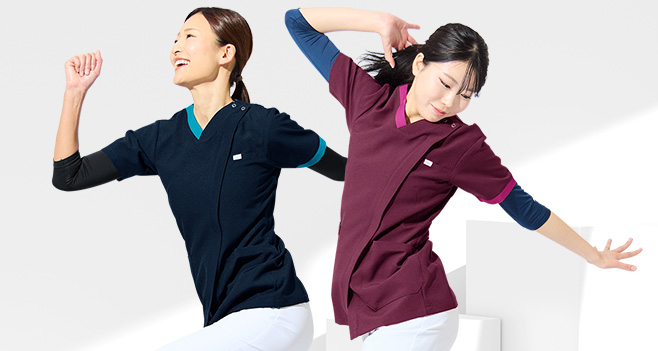 MIZUNO 最安スクラブ 理由2 ミズノだから動きやすい