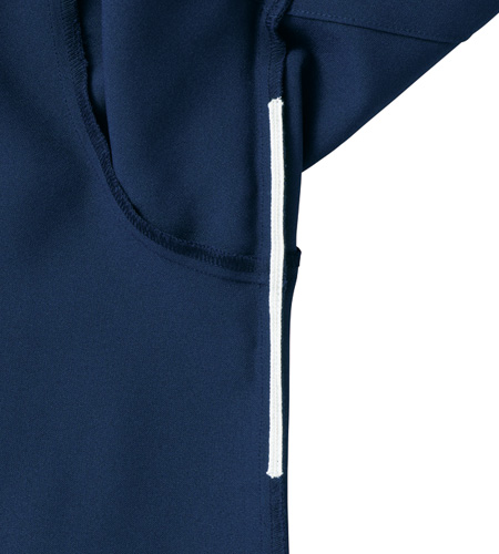 脇下制電消臭テープ付