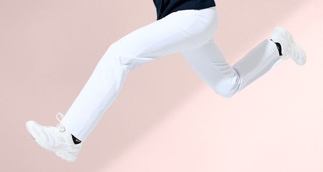 MIZUNO 最安スクラブ 理由2 ミズノだから動きやすい