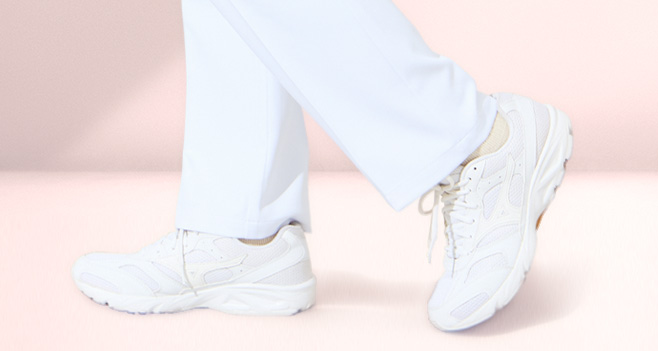 MIZUNO 最安スクラブ 理由3 裾上げ不要ですぐ穿ける