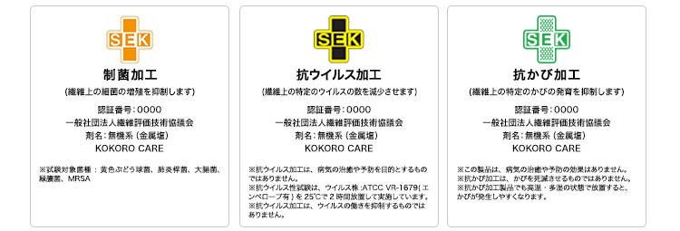 抗ウイルス商品SEK