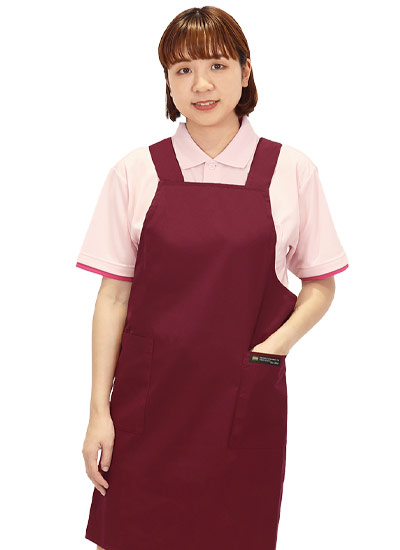 エプロン fog linen work ギャルソンエプロン ブラック | ゼネラルストア