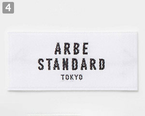 左裾オリジナルブランドネーム