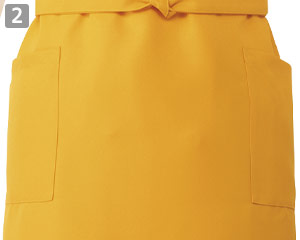 胸当てエプロン(31-T8537)の商品詳細「両脇ポケット」
