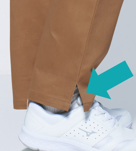 両裾スリット入り