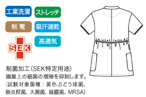 なめらかな肌ざわりと美しい光沢感