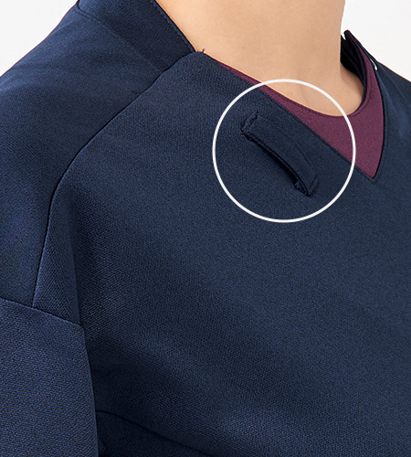 インカムループ付き