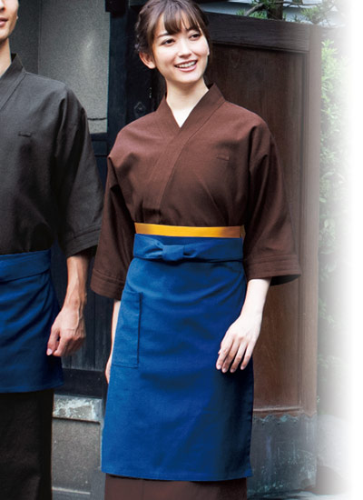 ミドル和風前掛け/三者混(32-09154)のおすすめポイント