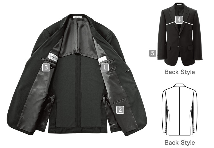 ニットジャケット(32-11130)の商品詳細