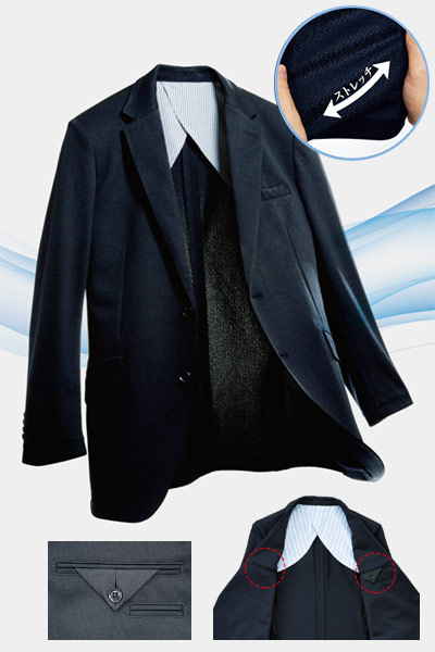 洗っても型崩れしないウォッシャブルニットジャケット(32-11222)のここがすごい!