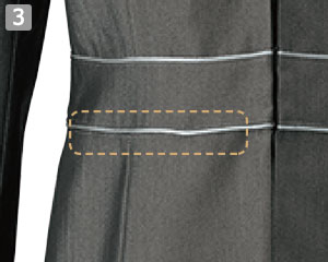 ジャケット(32-11229)のポイント③両腰ポケット