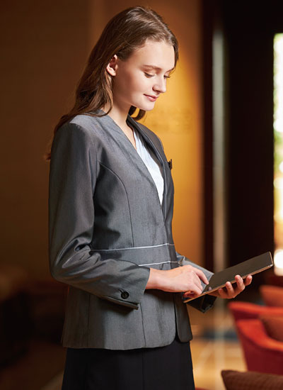 ボンユニのジャケット(32-11229)のポイント画像