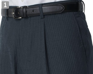 パンツ(32-12119)の商品詳細①ワンタック