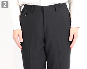 裾上げ楽ラクパンツ(32-12500)の商品詳細「ノータック仕様」