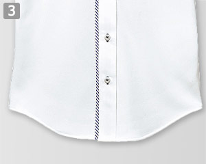 半袖ニットシャツ(32-23309)の商品詳細「長めの裾」