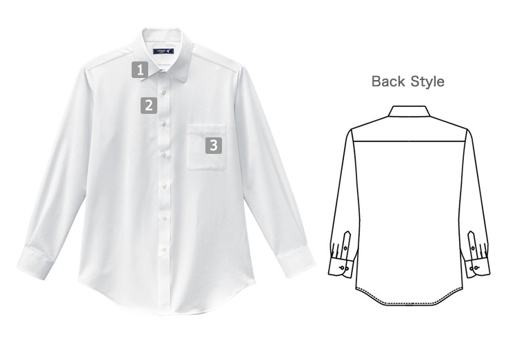 ニットの長袖シャツ(32-24116)の商品詳細
