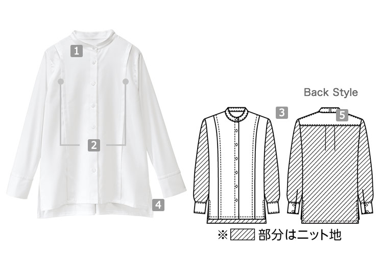 ブラウス/長袖(32-24246)の商品詳細