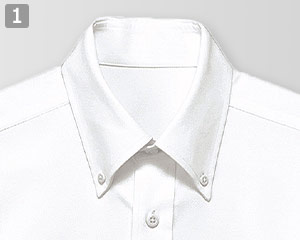 長袖ボタンダウンカラーニットシャツ(32-24308)の商品詳細「ボタンダウン」