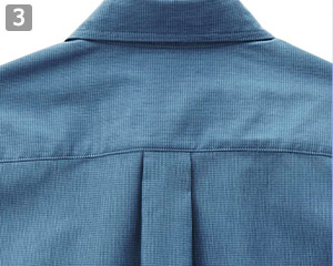 ワイドカラーシャツ(32-24313)の商品詳細「後ろタック入り」
