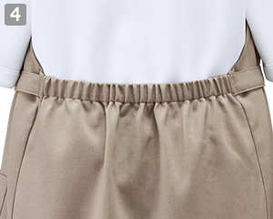 エプロンドレス(32-27208)の商品詳細「後ろウエストゴム」