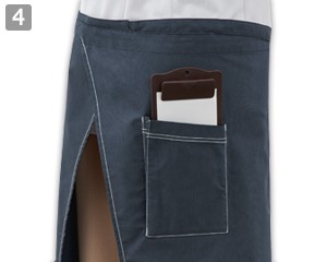 前掛けエプロン(32-27339)の商品詳細「バックスタイル」