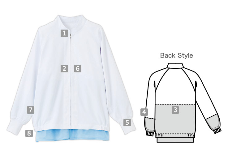 長袖ジャンパー(33-BL314)の商品詳細