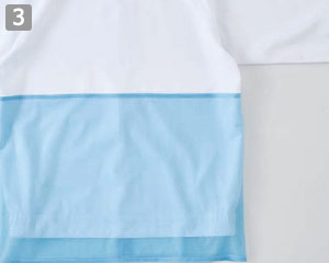 長袖ジャンパー(33-BL314)の商品詳細「高めの位置に取り付け」