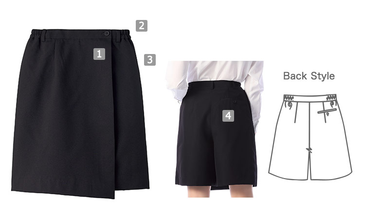 ラップキュロット(33-BS3846)の商品詳細