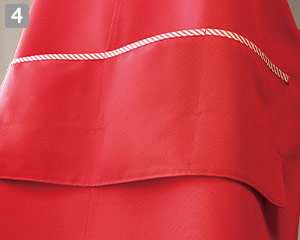 胸当てエプロン(33-CA1413)の商品詳細「実用的なポケット」