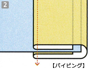 長袖ジャンパー(33-DCP514)の商品詳細「縫製仕様」