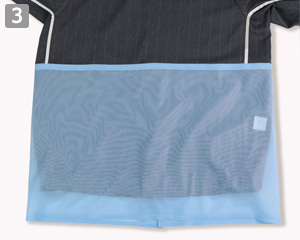 長袖ジャンパー(33-DL360)の商品詳細「気づき仕様の色付きインナー」