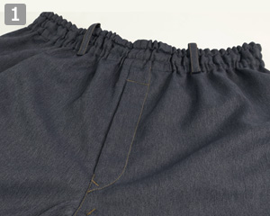 ホッピングパンツ(33-DL723)の商品詳細「ウエストゴム仕様」