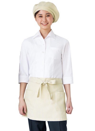 在庫限り】前掛けエプロン/アンクル加工(33-EA1880) | 株式会社