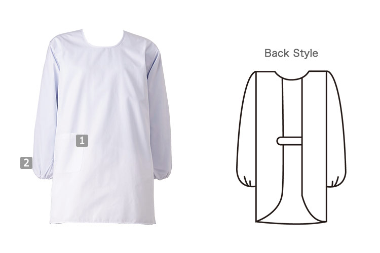 割烹着(33-FA284)の商品詳細