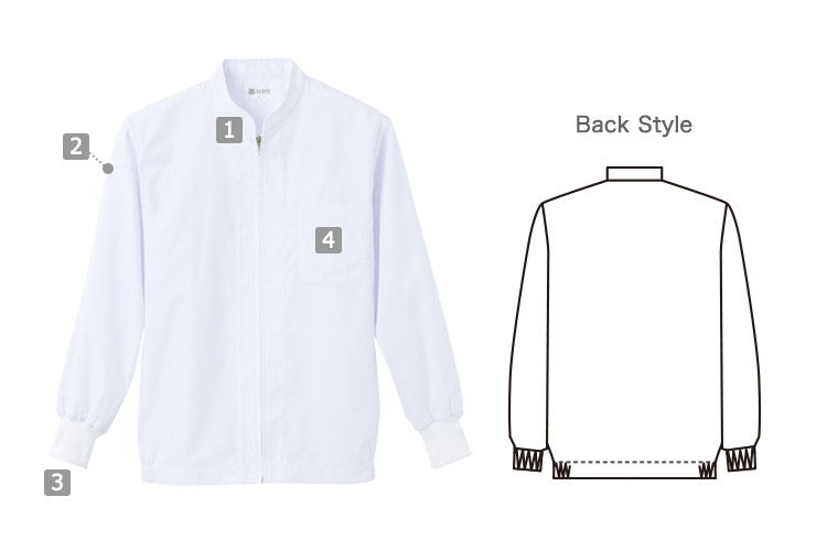 長袖ジャンパー(33-FA308)の商品詳細