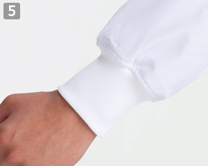 長袖コート(33-FAP2718)の商品詳細「袖口フライス」