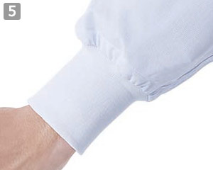 長袖ジャンパー(33-FTF360)の商品詳細「袖口フライス」