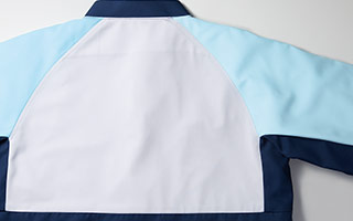 長袖ジャンパー(33-FTF360)の商品詳細「背中トリコット 立体設計」