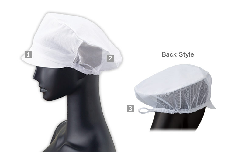 メッシュ帽子(33-G5200)の商品詳細