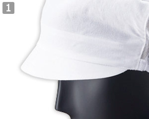 メッシュ帽子(33-G5200)の商品詳細「ツバ…織芯」