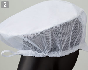 メッシュ帽子(33-G5200)の商品詳細「後頭部…メッシュ」