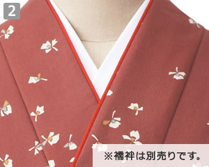 茶衣着上衣(33-K3699)の商品詳細「きちんとして見える襟元」