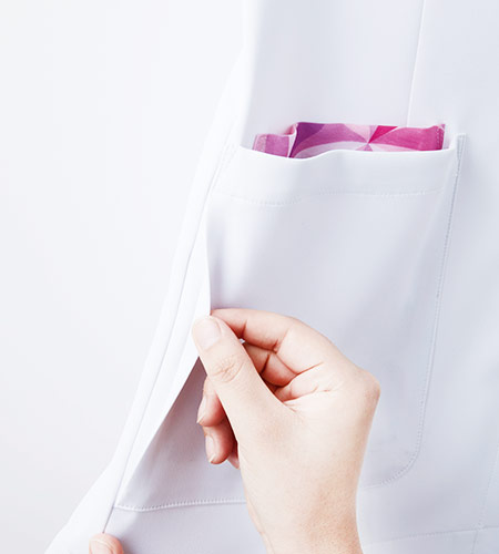 マチ付きのポケット