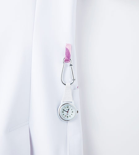 ループ部分が幾何学柄