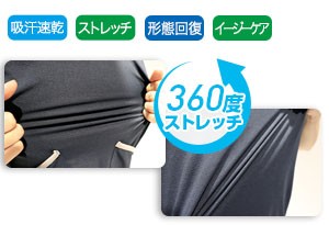 ハイパーストレッチのストレッチ素材