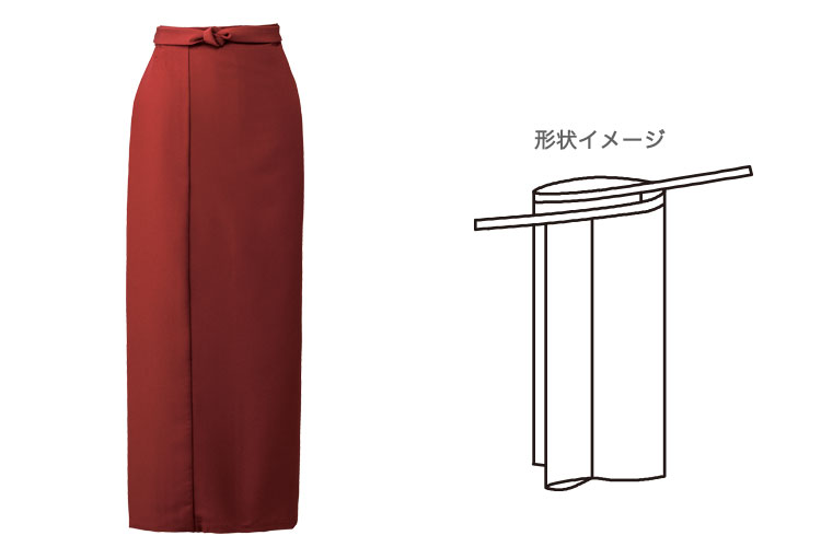 茶衣着スカート(33-OD222)の商品詳細